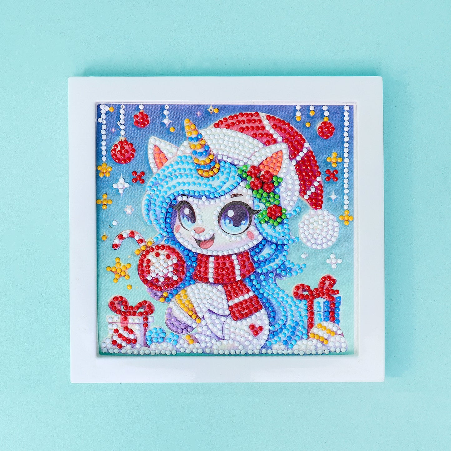 CF024 Diamond Painting - Christmas Unicorn