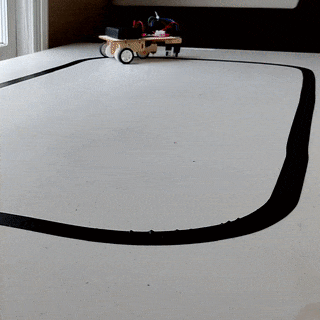 Robot suiveur de ligne ST020