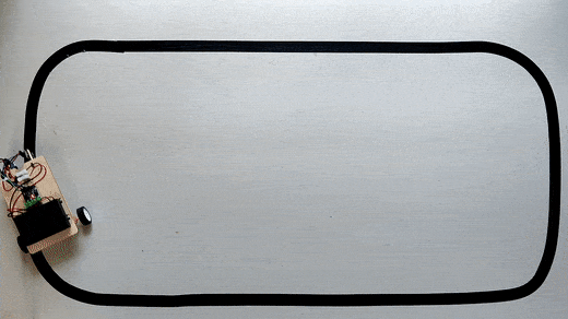Robot suiveur de ligne ST020