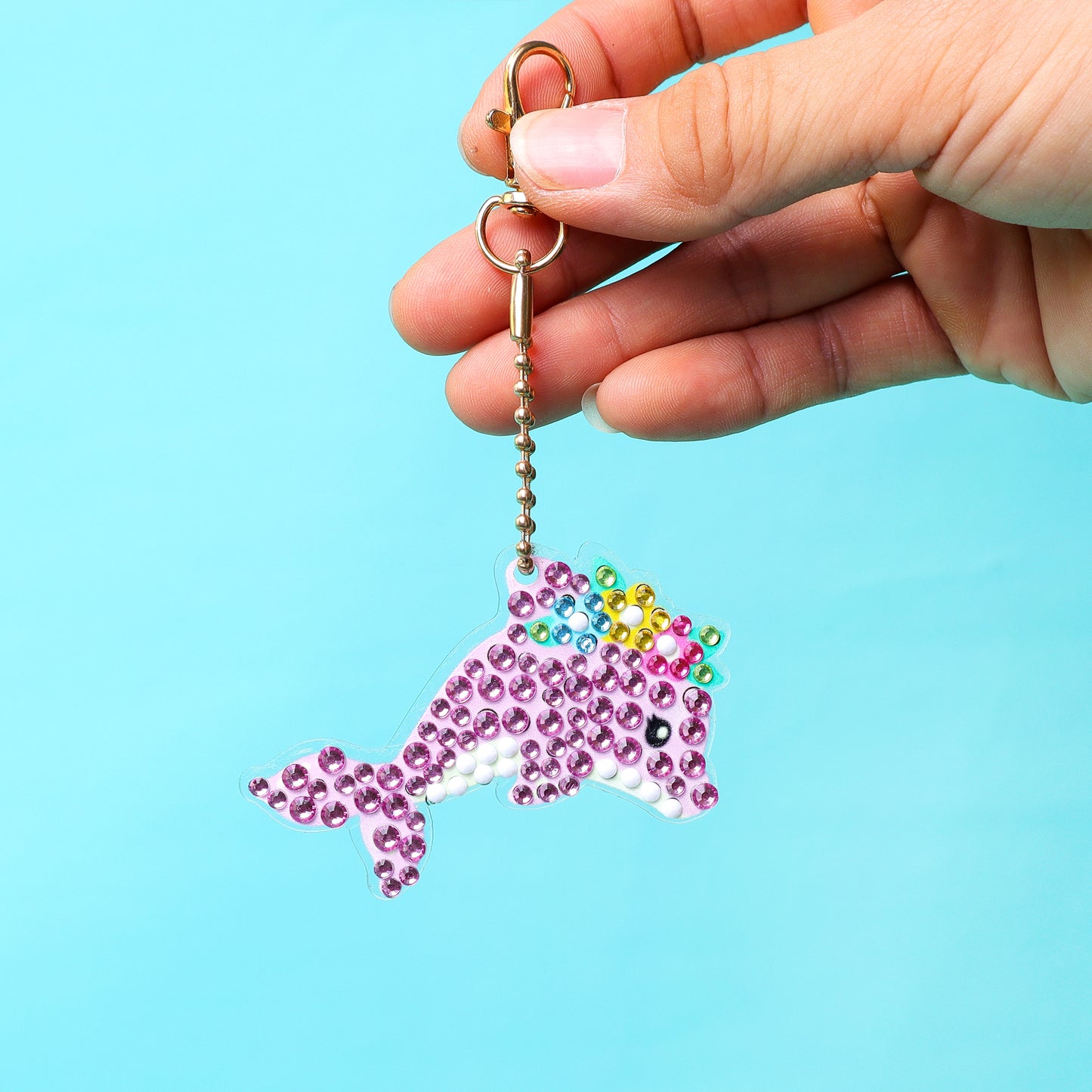 CF028 Adorable Keychains Diamond Art Kit – Mermaid (Set of 15)