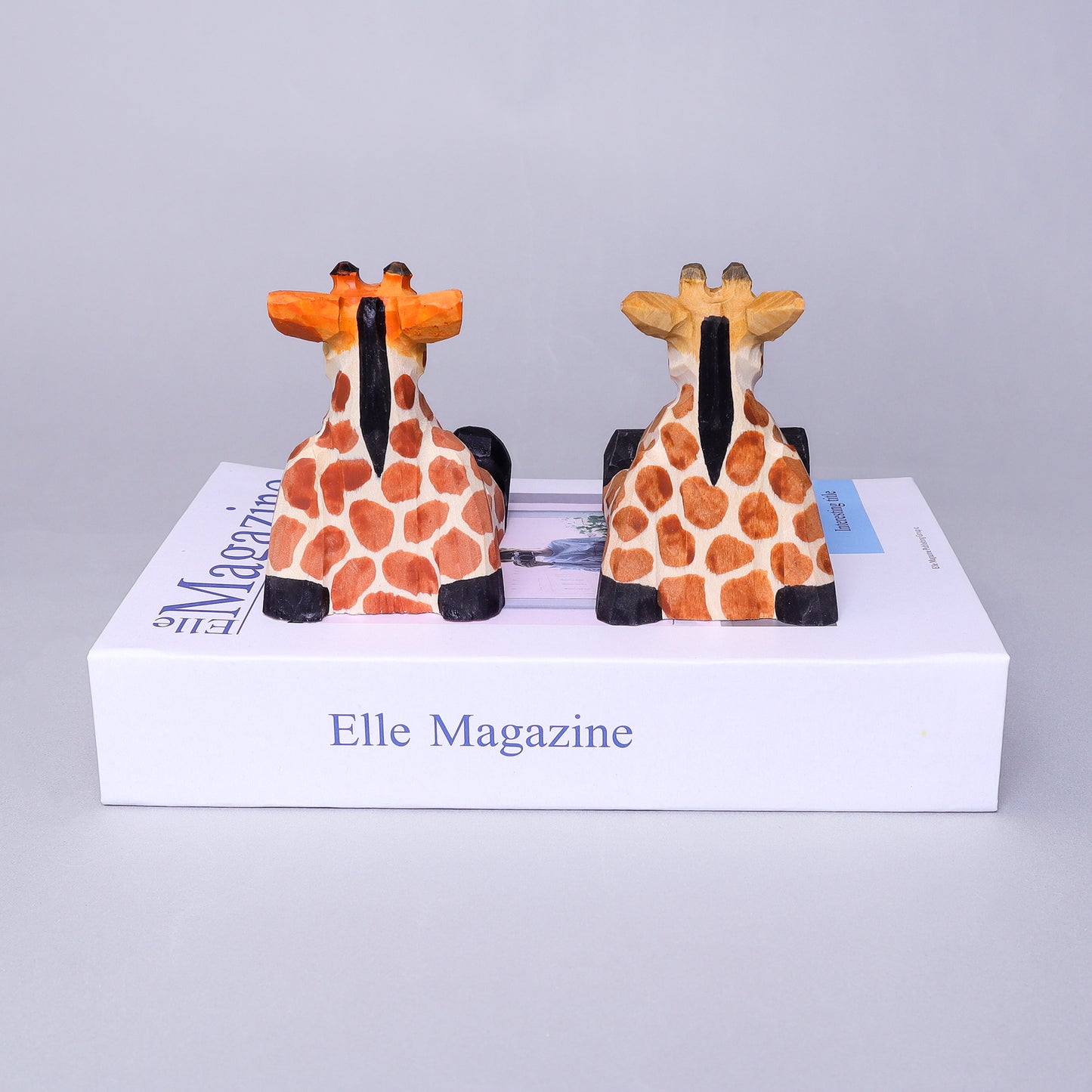 CF020 Paint Your Own Wood Carved Giraffe DIY Painting Kit