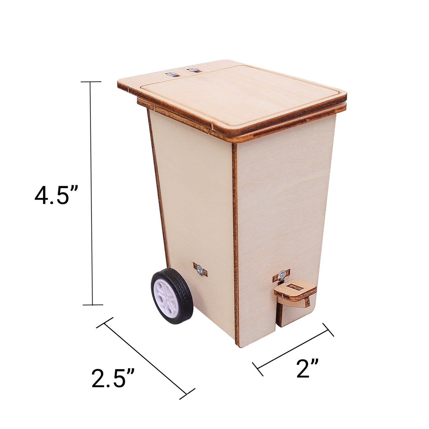 CF023 Build & Paint Mini Trash Cans (Set of 2)
