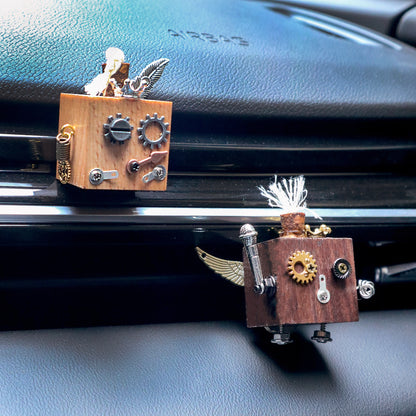 CF021 Build Your Own Timber Robot Air Freshener DIY Craft Kit