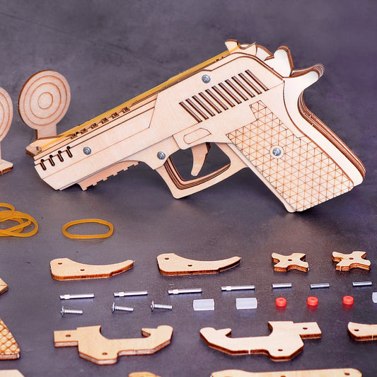 ST065 Rubber Band Launcher STEM Kit