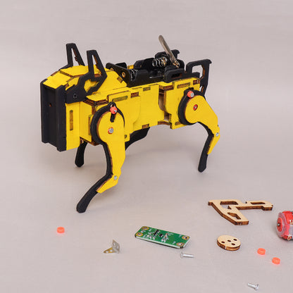ST072 Robot Dog STEM Kit – Sound Activated DIY Toy