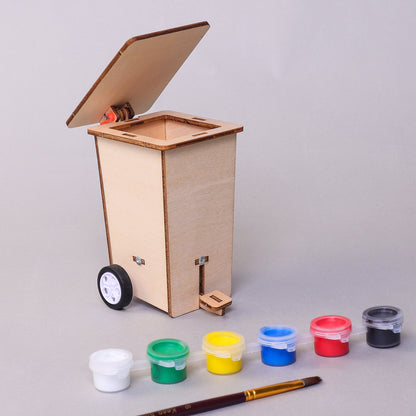 CF023 Build & Paint Mini Trash Cans (Set of 2)