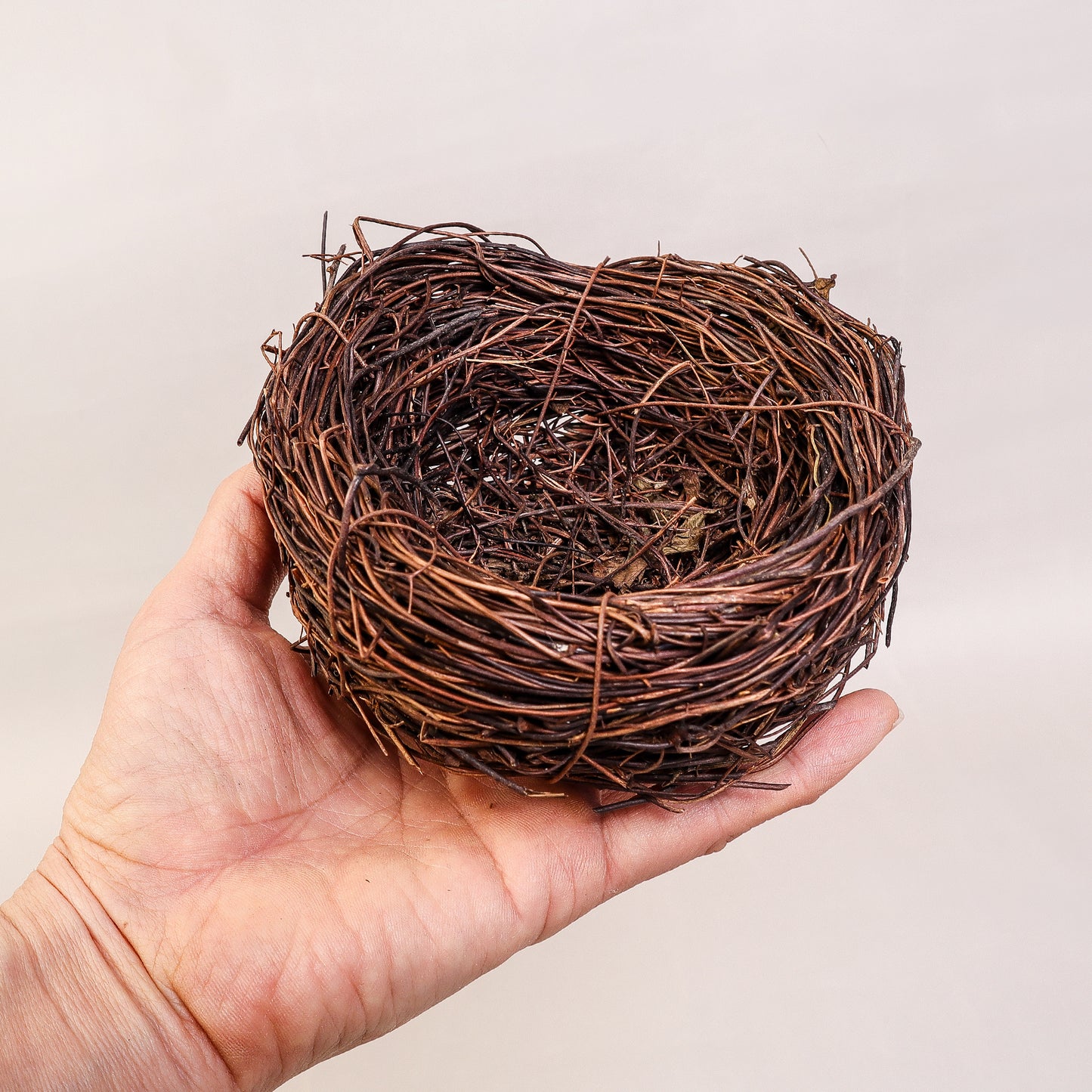 HM022 Handmade Bird Nest and Realistic Eggs