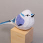 HM019 Hand-Carved Wooden Bird Figurine – White