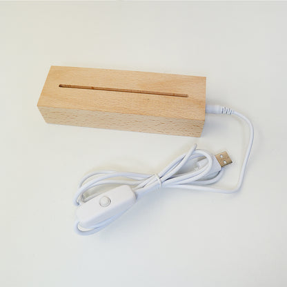 HM024 LED Writing Board – Reusable Message & Reminder Light Board (Rectangle Base)