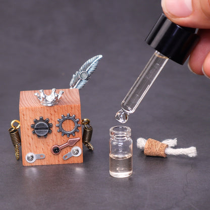 CF021 Build Your Own Timber Robot Air Freshener DIY Craft Kit