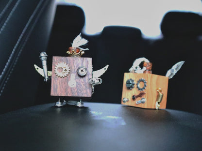 CF021 Build Your Own Timber Robot Air Freshener DIY Craft Kit